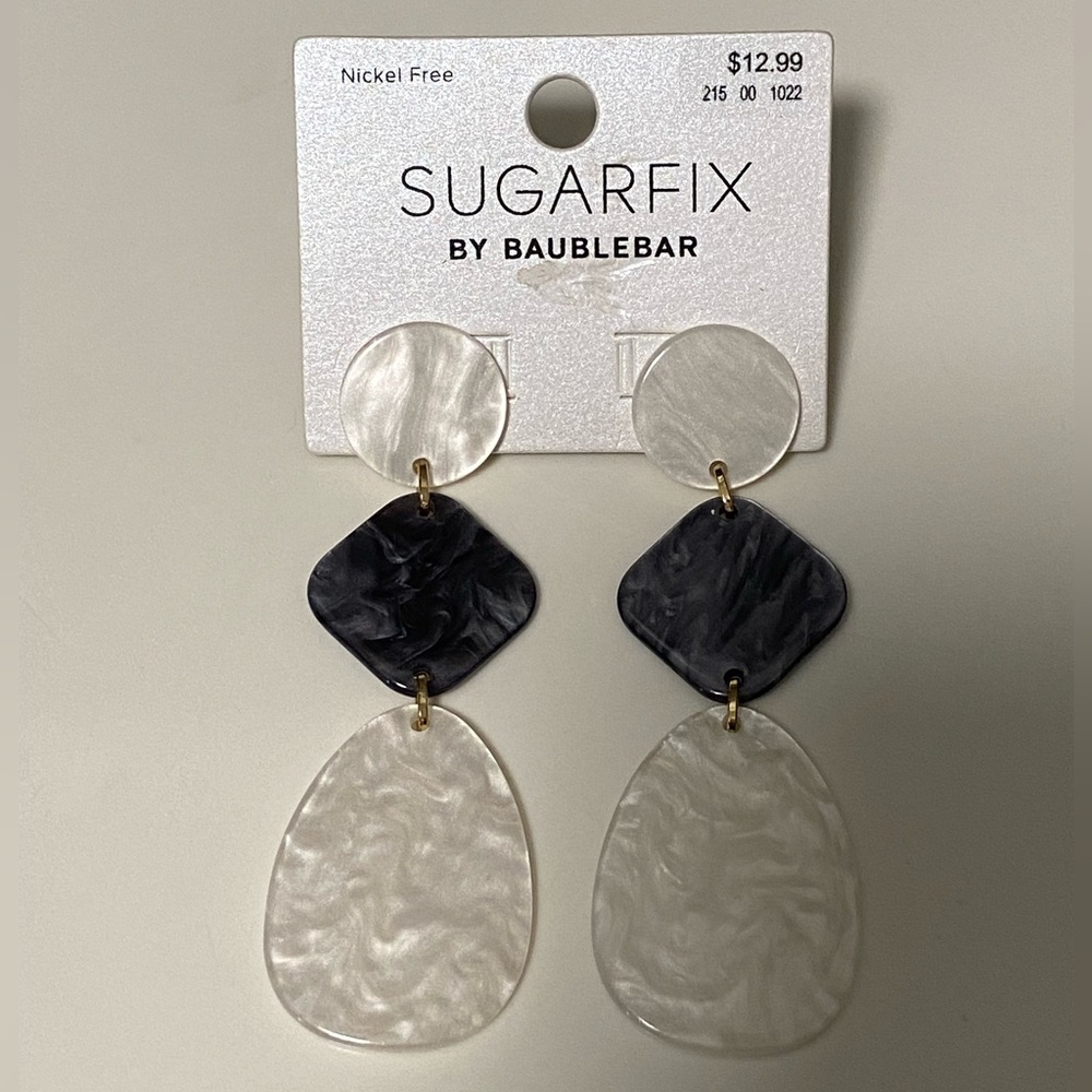 NWT Sugarfix by Baublebar Dangle 3.25” Drop Earrings ~From a nonsmoking home🤍